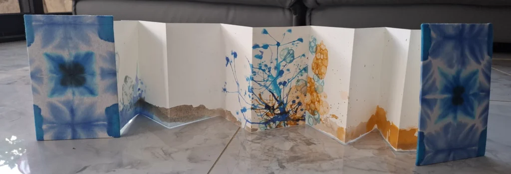 accordéon aquarelle et bulles de savon à Rezé pour adultes, enfants et ados