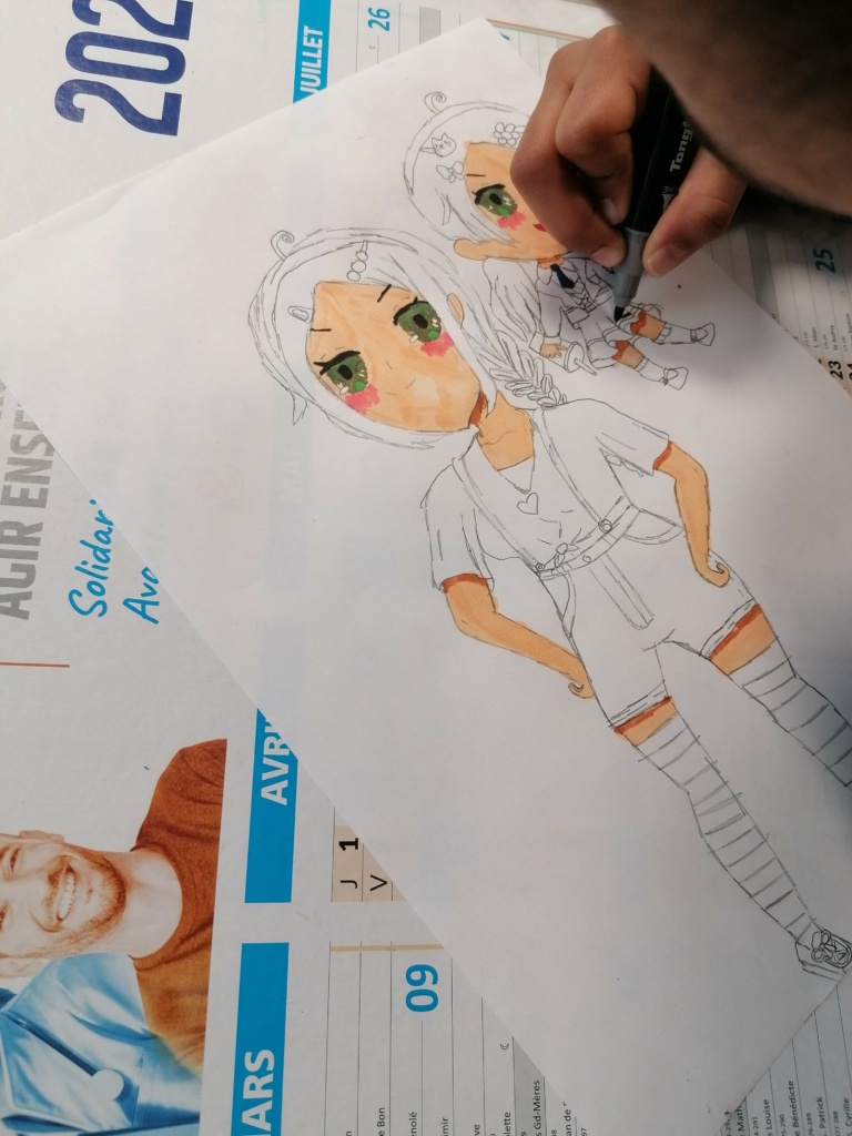 Atelier manga pour enfant et ado. Apprendre à dessiner en stage.