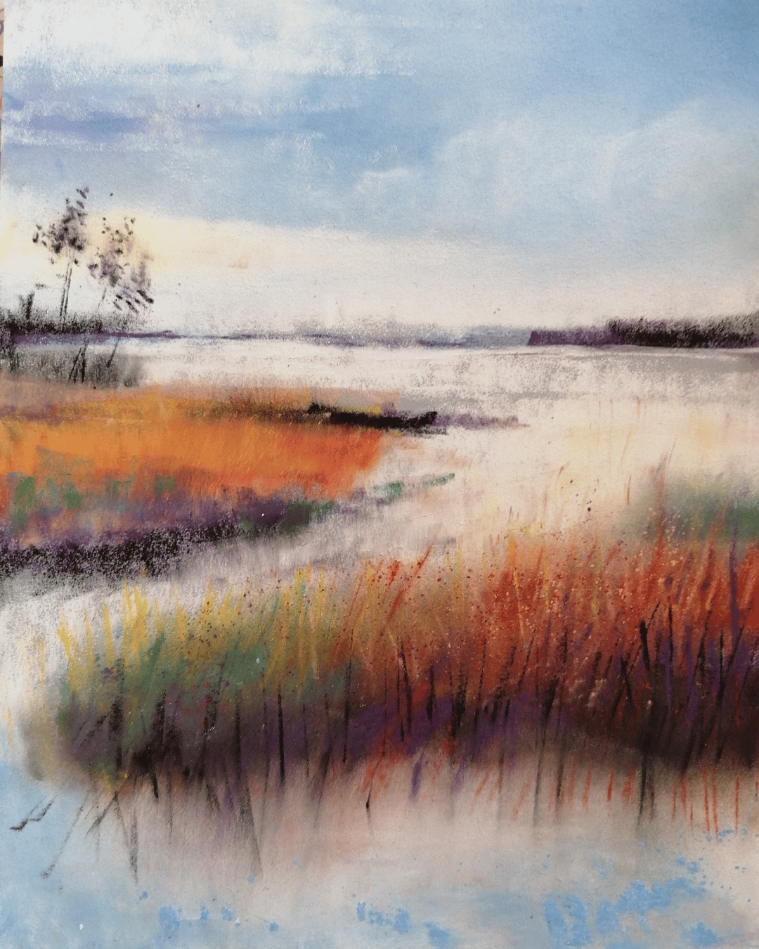 pastel en stage pour dessiner pour adultes sur Rezé et Nantes