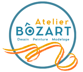 elier Bôzart où Géraldine Cornière anime stages et cours de dessin et peinture pour enfants, ados et adultes.